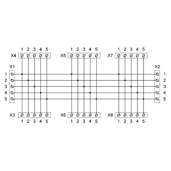 ПР-8 Разветвитель интерфейса схема